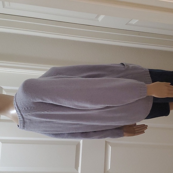 Andrew St. John m boxy oversized sweater front pocket vintage - Picture 4 of 7